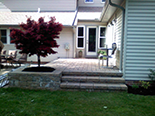 Paver patio