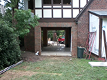 Residential garage addition