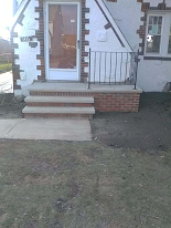 New residential steps